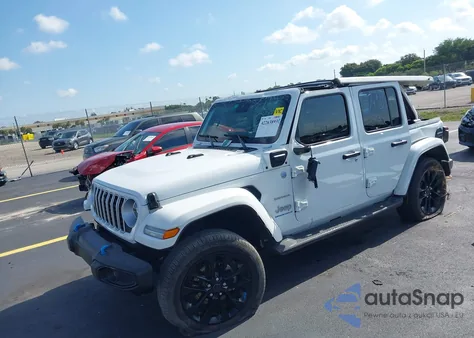 2024 Jeep Wrangler 4Xe Sahara 4Xe из США, поврежденный, VIN 1C4RJXP66RW188508